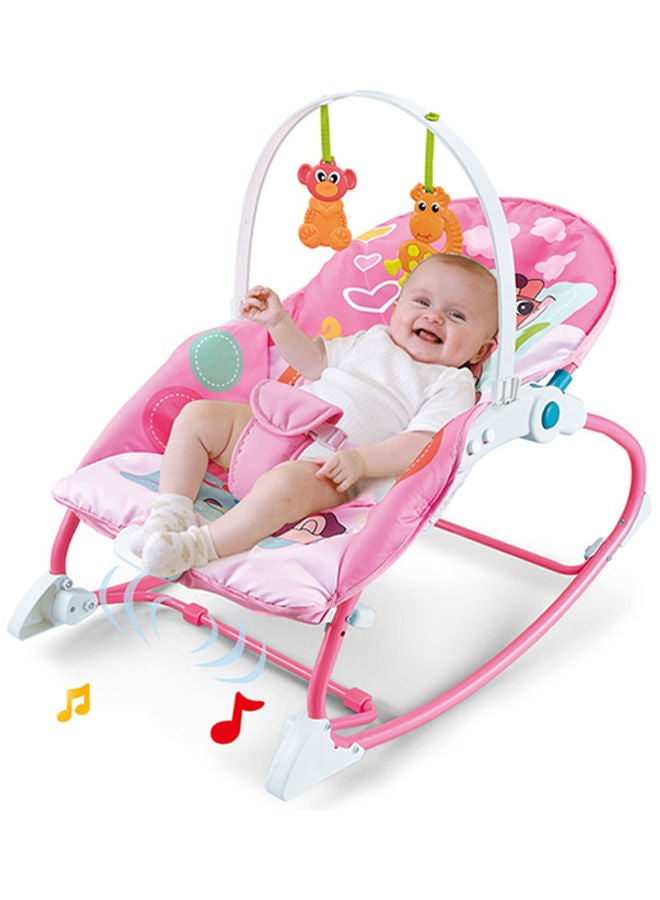 2 In 1 Music Vibrating Baby Rocker + Dining Table