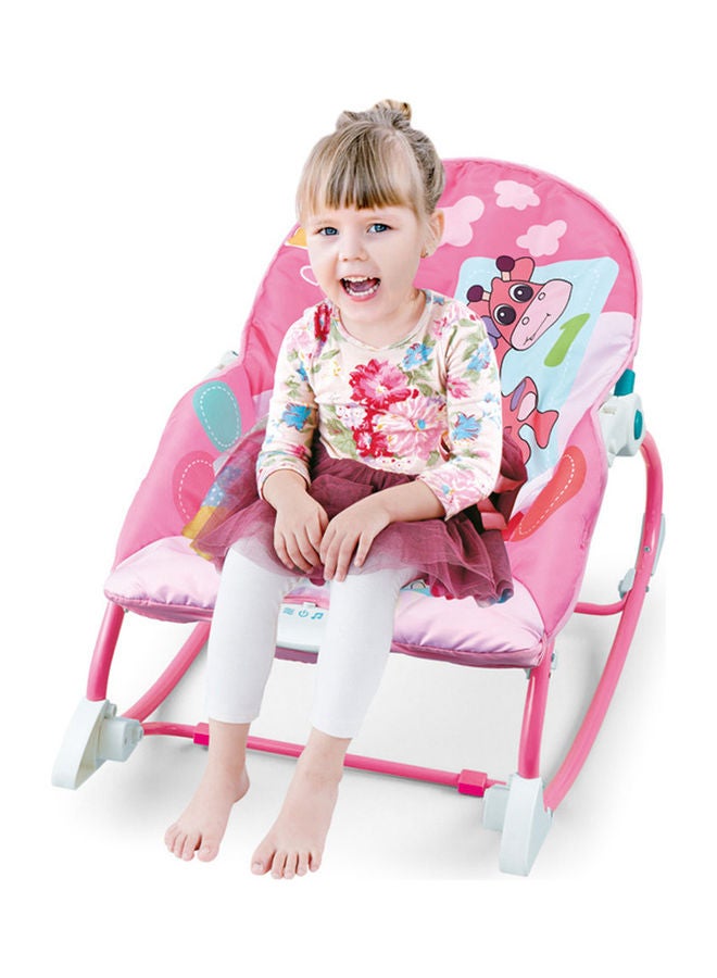 2 In 1 Music Vibrating Baby Rocker + Dining Table