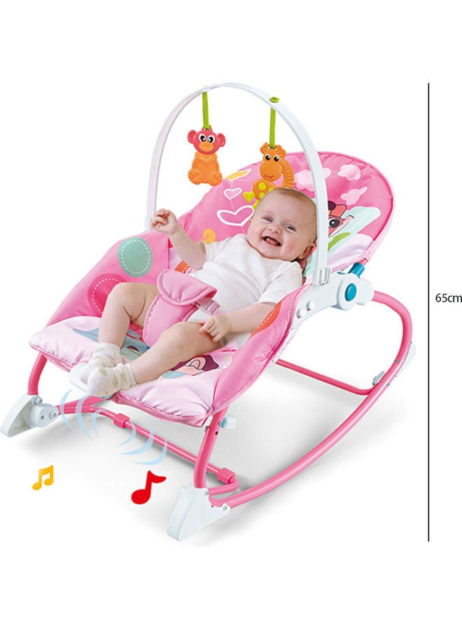 2 In 1 Music Vibrating Baby Rocker + Dining Table