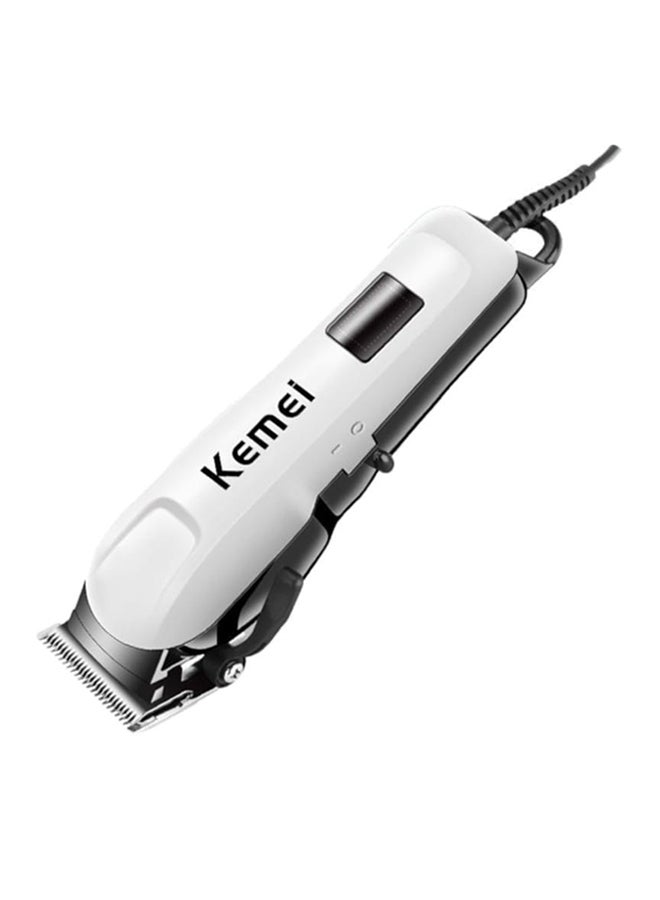 Km-809A Professional Pet Clipper Trimmer White