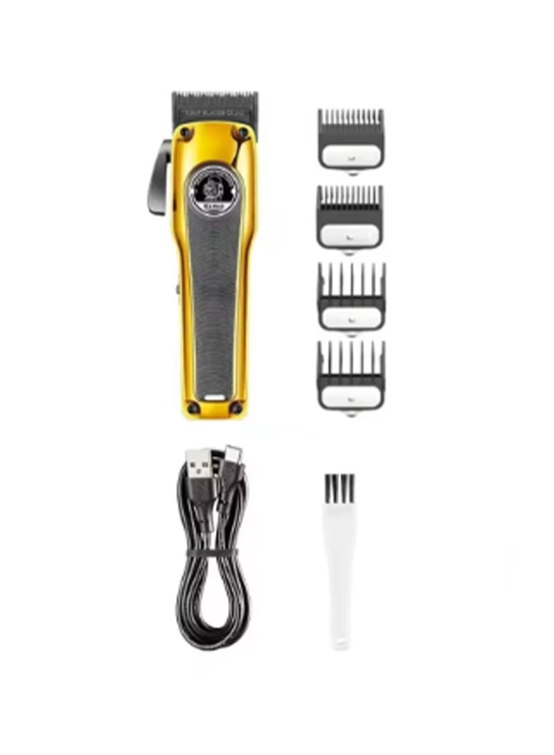 Men's electric razor metal and adjustable cordless hair clipper original men's haircut