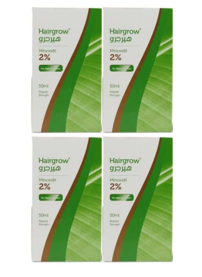 Hair Grow 2% minoxidil For Hair 4PCS