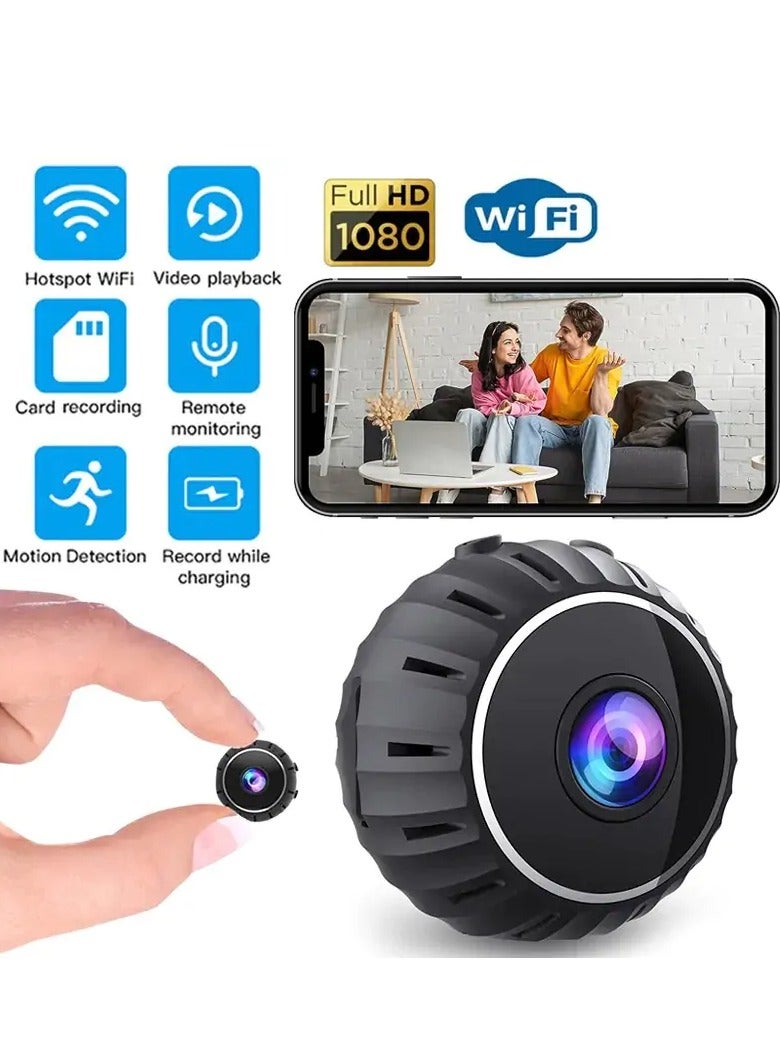 X10 Mini Camera HD 1080p Wireless Wifi Security Camera, Mobile Remote Control  - Black