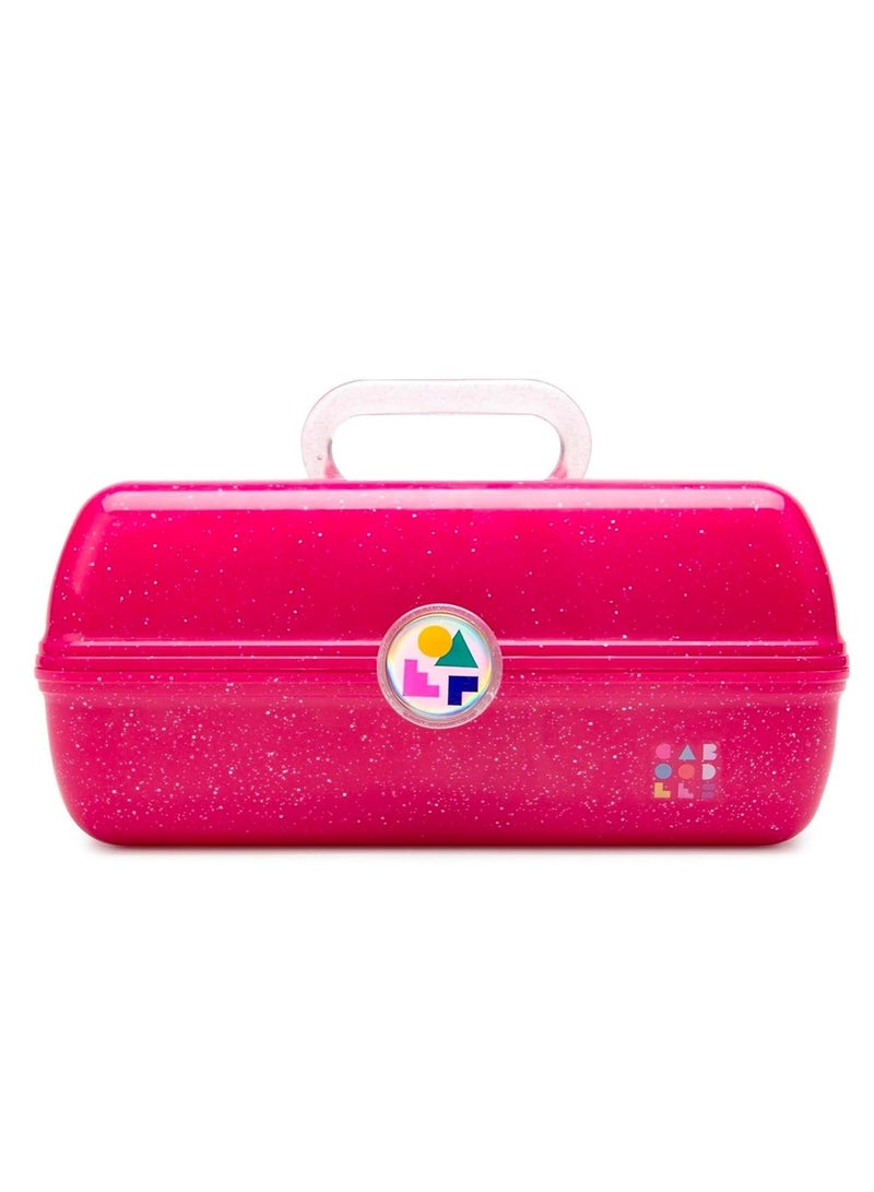 Caboodles On-the- go Girl, Deep Pink Sparkle