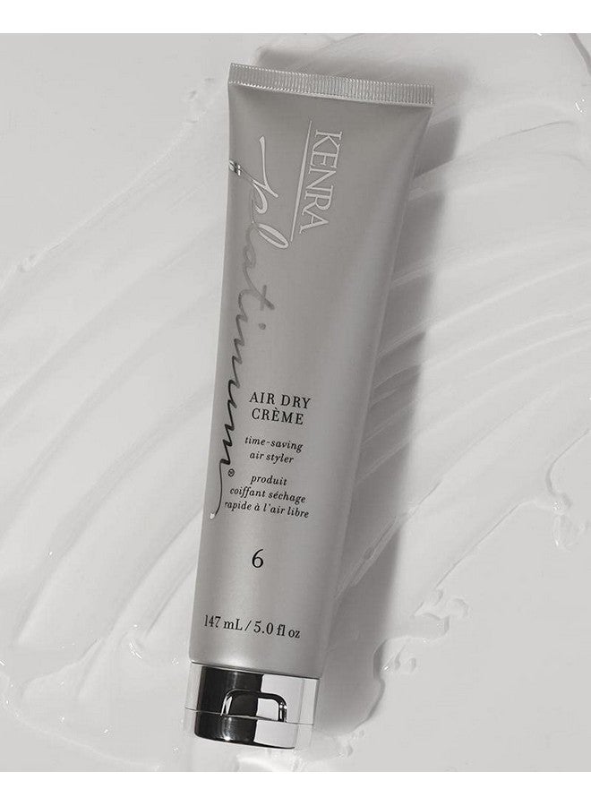Kenra Platinum Air Dry Crème 6 | Timesaving Air Styler | All Hair Types | 5 Fl. Oz (2Pack)