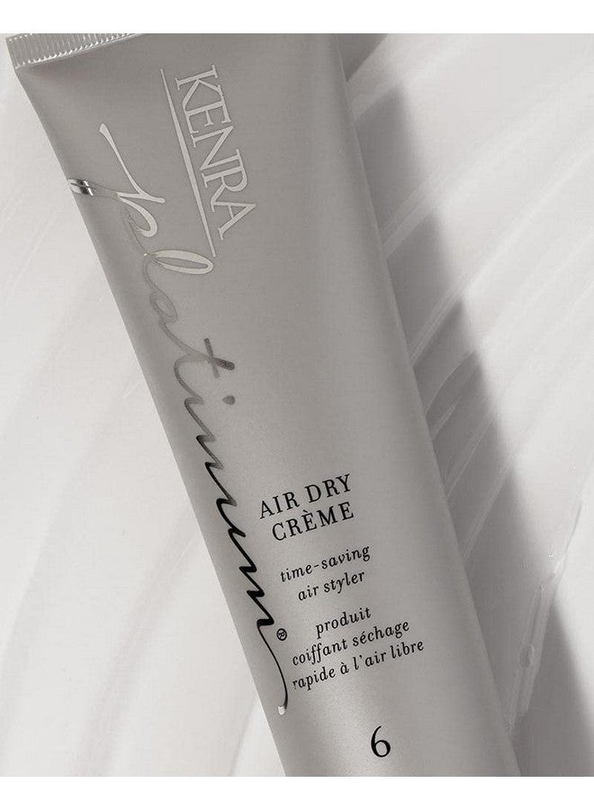 Kenra Platinum Air Dry Crème 6 | Timesaving Air Styler | All Hair Types | 5 Fl. Oz (2Pack)