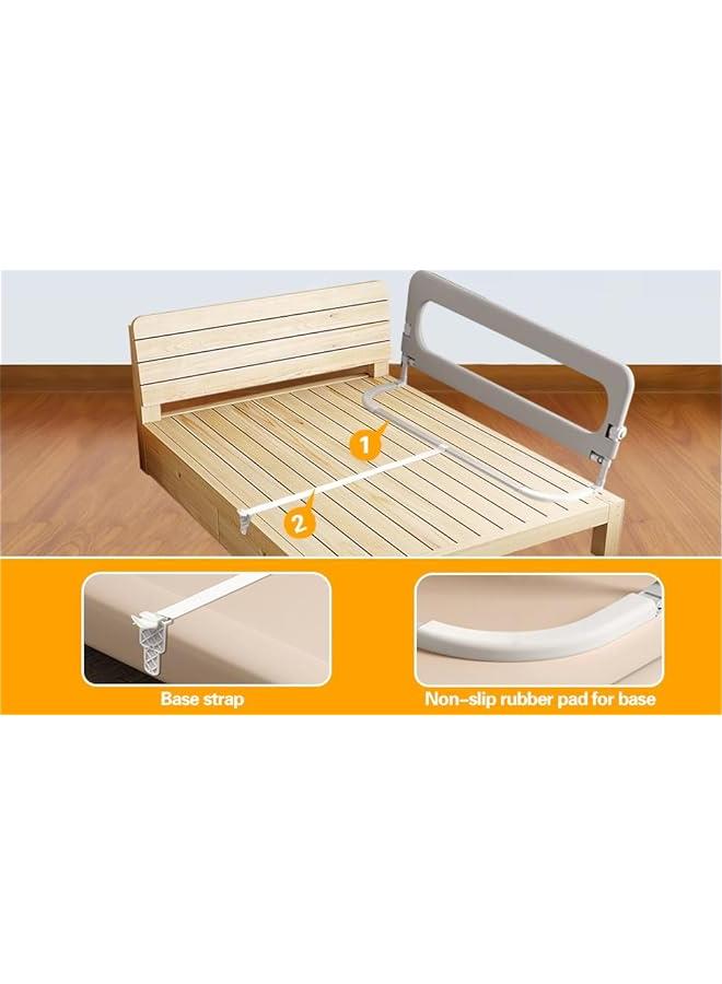 Foldable Toddler Bed Rails - Kids Guard Bumper for Crib Safe Bed Side Rail for Twin Queen King Full Size Beds (200cm)