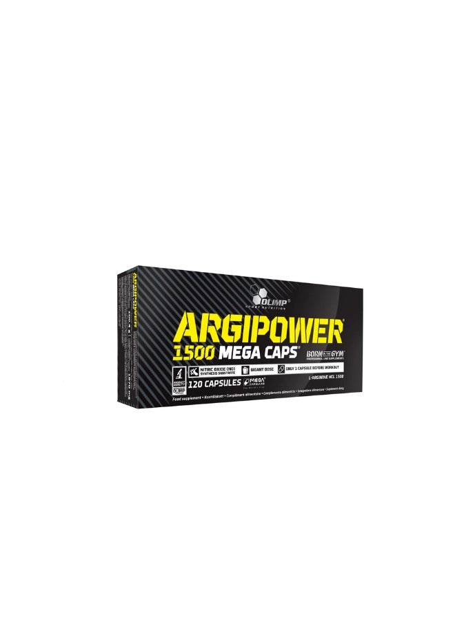 Argipower 1500 Mega Caps, 120 Capsules