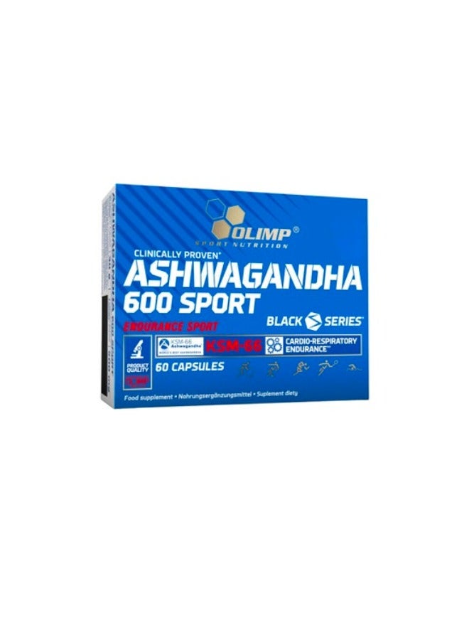 Ashwagandha 600 Sport, 60 Capsules