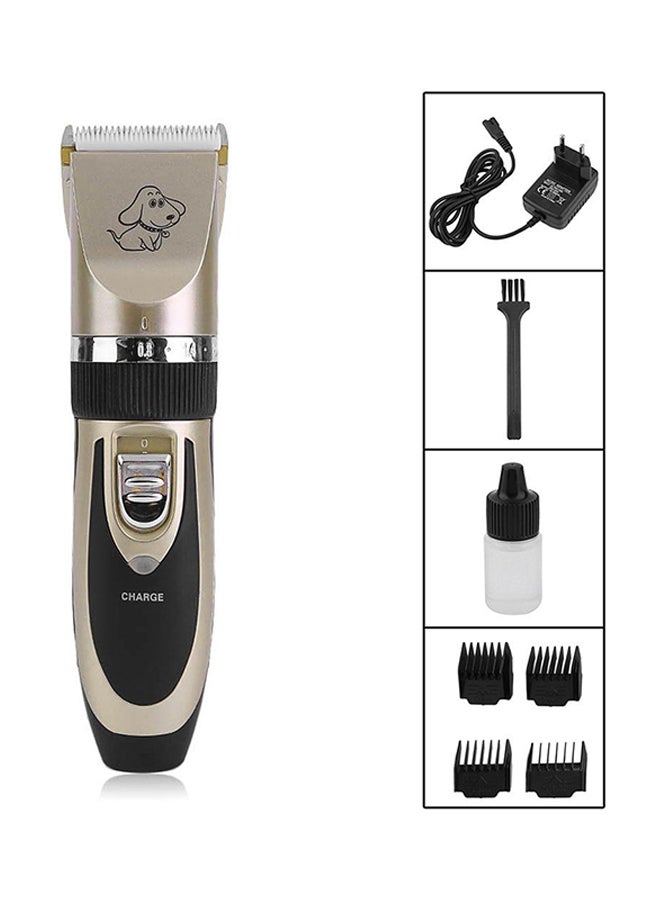 Pet Electric Hair Remover Trimmer Black/Gold