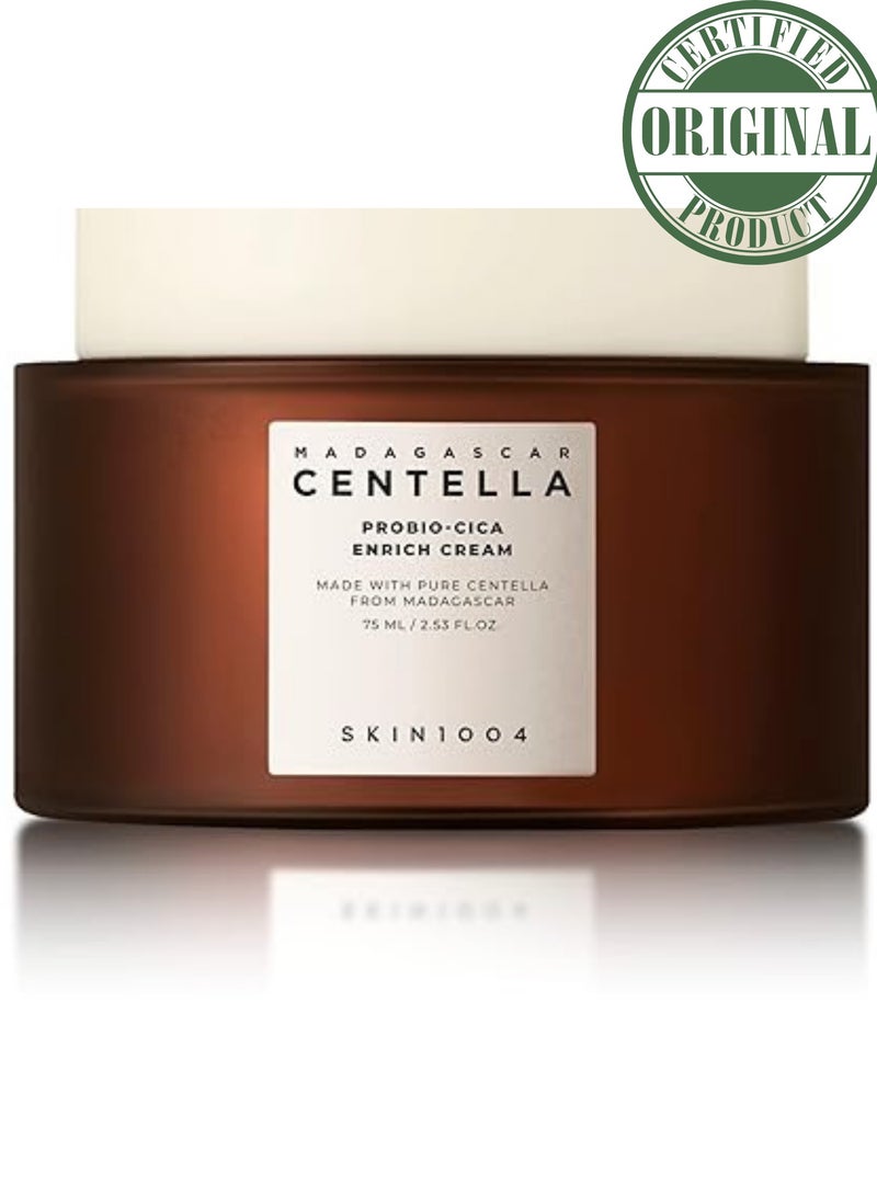 Centella Probio-Cica Enrich Cream 50ml – Intensive Hydrating & Soothing Face Cream With Centella Asiatica Extract And Probiotics