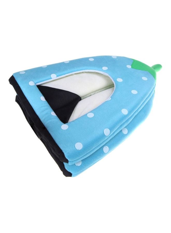 Warm Cushion House Blue/White/Green 40cm