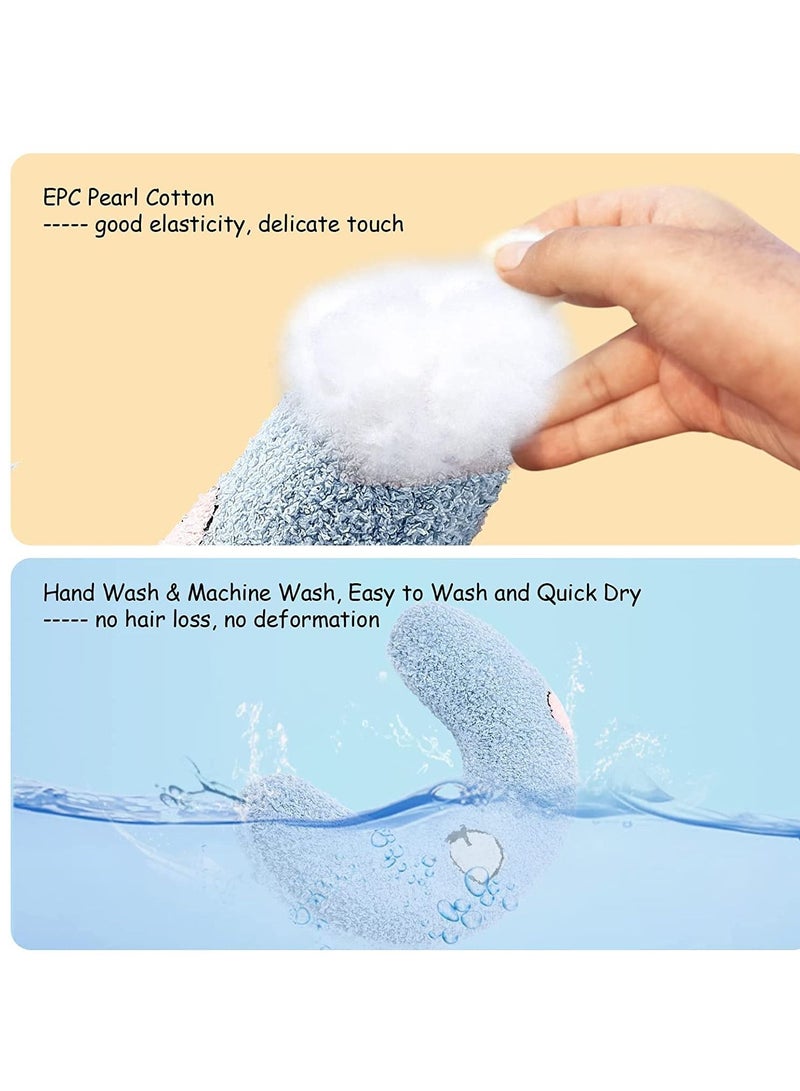 Pillow for Cats Ultra Soft Fluffy Pet Calming Toy Half Donut Cuddler Deep Sleep U-Shaped Accompanying Small Pillow, Protect Pet's Cervical Spine for Joint Relief Sleeping Improve Machine Washable