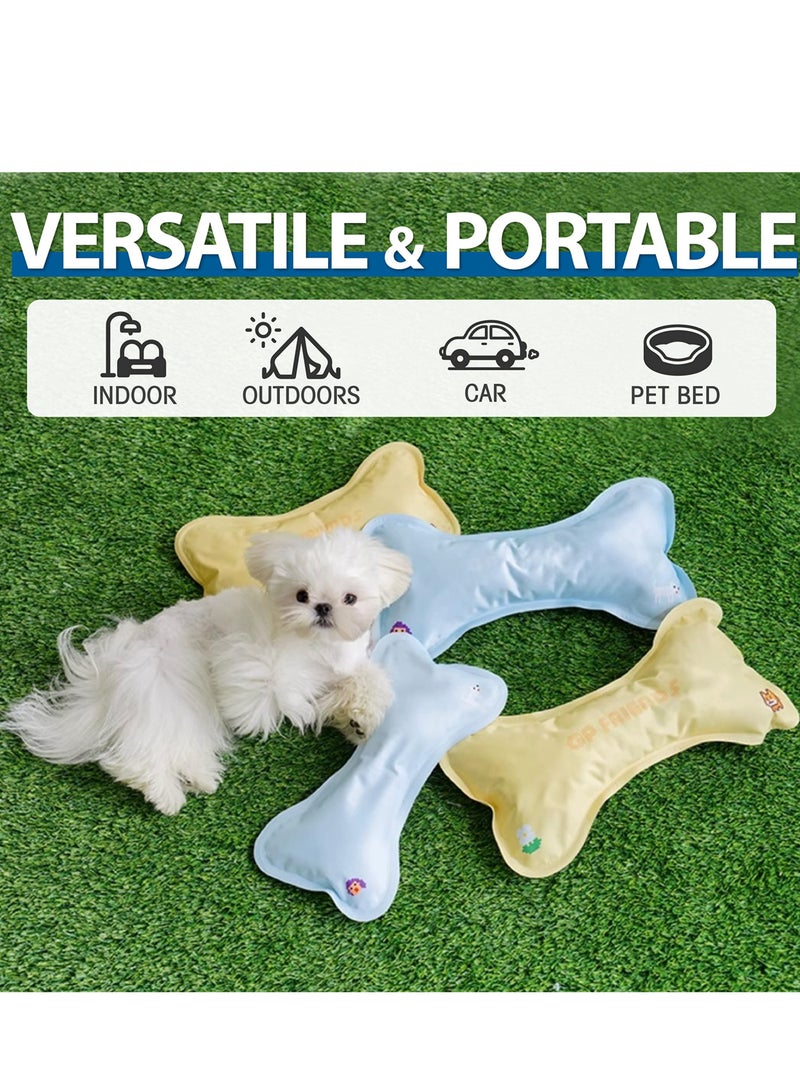 Cooling Pillow for Small to Medium Dogs and Cats,Versatile Solution for Dog Beds, Crates, and Kennels - Medium Size for Dogs and Cats Up to 45 lbs
