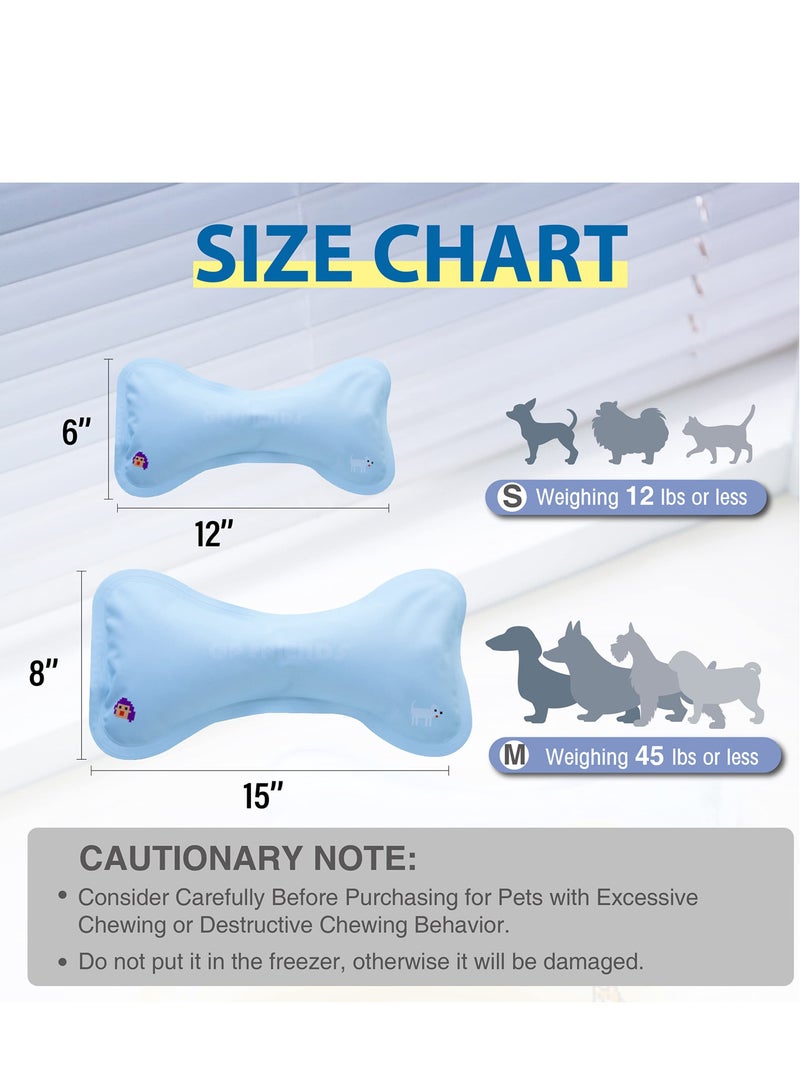 Cooling Pillow for Small to Medium Dogs and Cats,Versatile Solution for Dog Beds, Crates, and Kennels - Medium Size for Dogs and Cats Up to 45 lbs