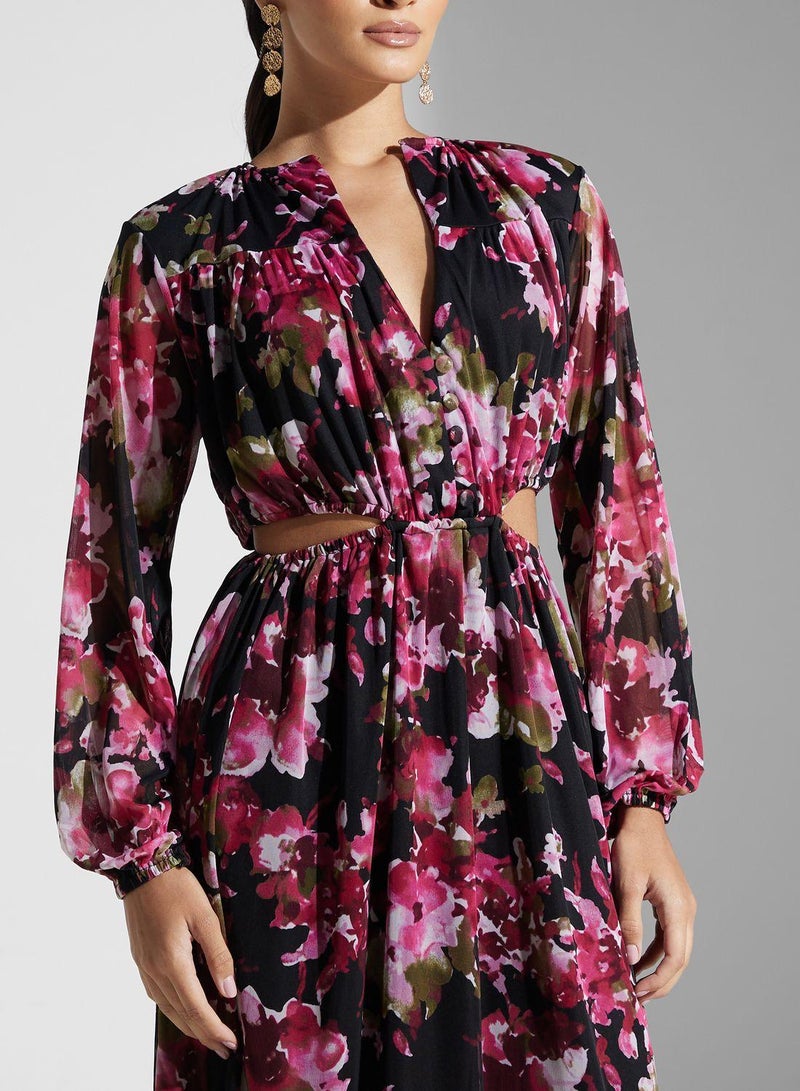 Floral Printed Dress