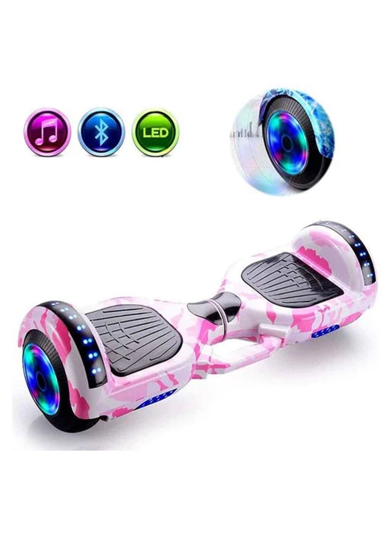 6.5 Inch Smart Self Balance Power Hoverboard Wheel, Adult Electric Scooters, Hoverboard for Kid, With Bluetooth Speakers And Led Lights Wheels And Carrying Bag