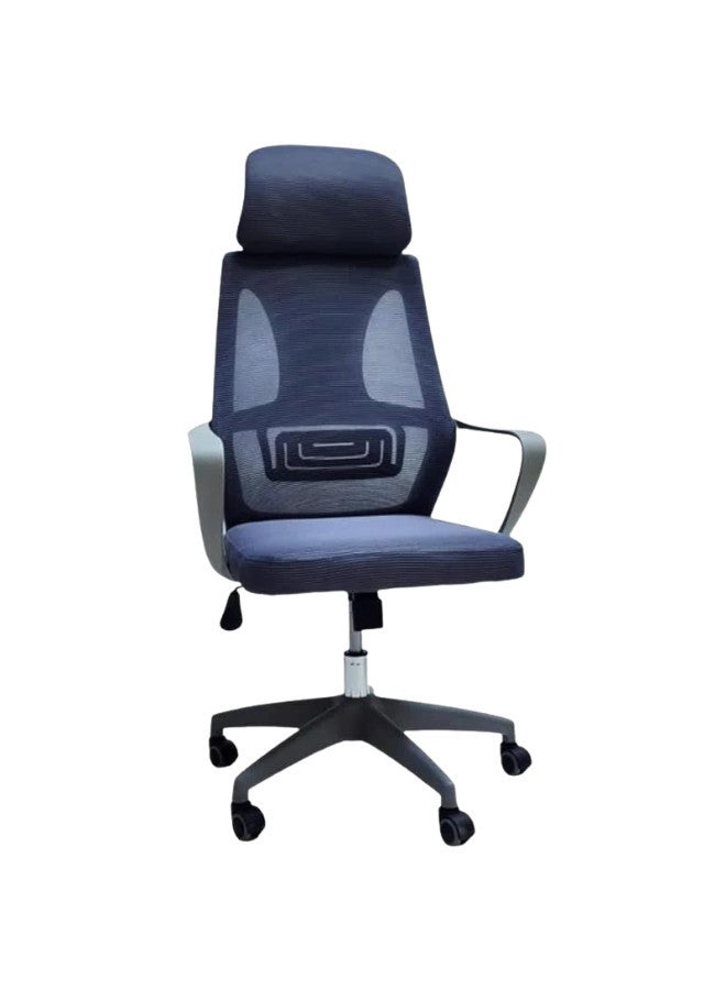 High Back Home Office Desk Chair Ergonomic Office Chairs, Mesh Desk Chair With Head Rest, Adjustable Seat Height