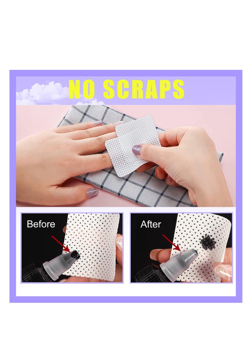 NXJ INFILILA Lint Free Nail Wipes, Nail Stuff for Nail Polish Remover 540Pcs Super Absorbent Dry Nail Pliosh Remover Pads Wipes Lint Free Wipes Cleaning Wipes Nail Salon Supplies