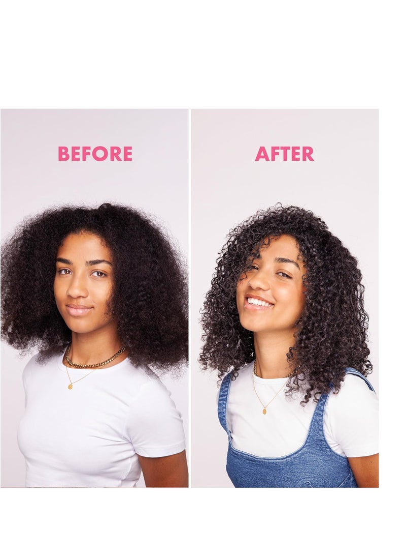 Umberto Giannini Curl Jelly Scrunching Jelly 200 ml - Frizz Solution Defining Hair Gel for 2a-4c Curly, Wavy, Coily Hair - Vegan & Cruelty-Free