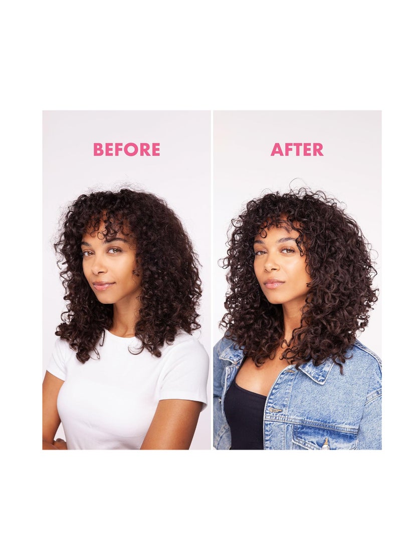 Umberto Giannini Curl Jelly Scrunching Jelly 200 ml - Frizz Solution Defining Hair Gel for 2a-4c Curly, Wavy, Coily Hair - Vegan & Cruelty-Free
