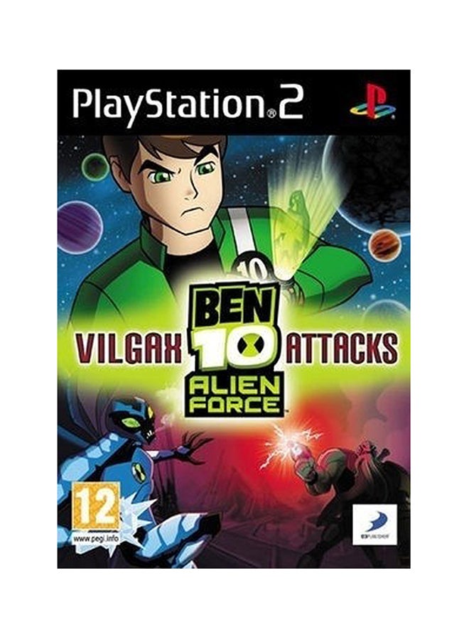 Ben 10 Alien Force Vilgax Attacks For PS2 - playstation_2_ps2