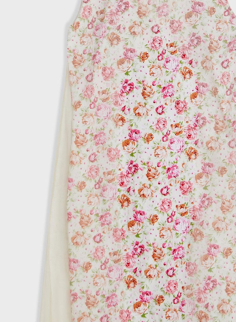 Floral Sleeveless Dress