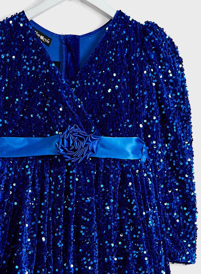 Little Sequin Detailed Dress