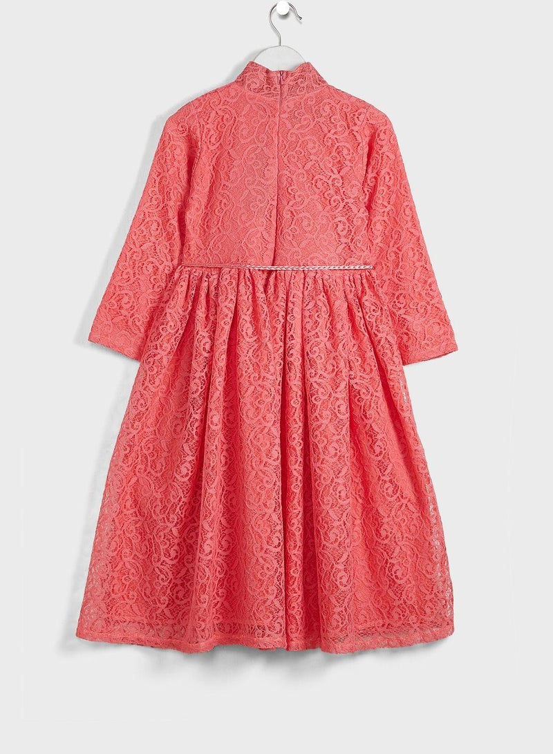 Little Lace Detailed Dress