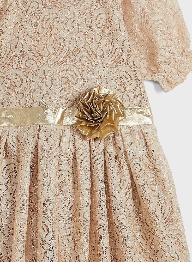 Lace Floral Dress