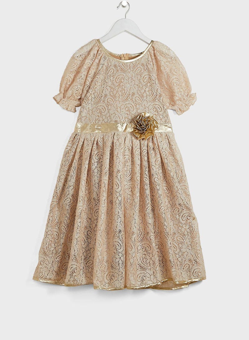 Lace Floral Dress