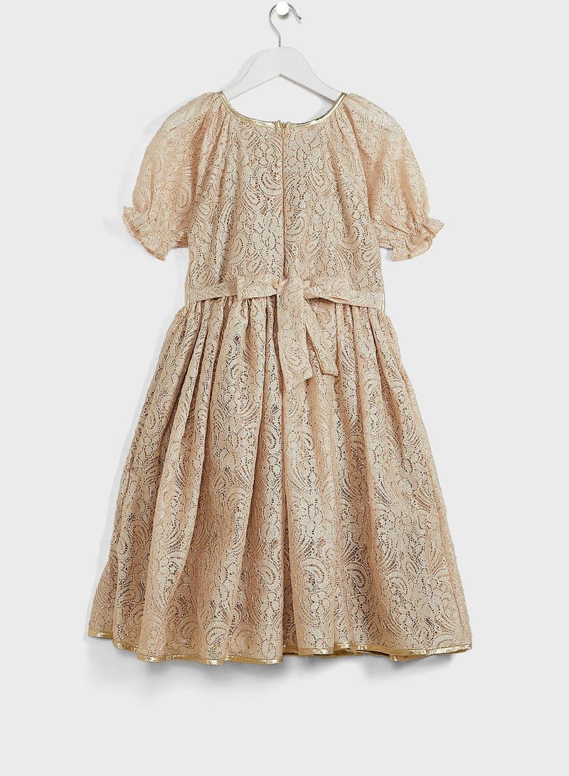 Lace Floral Dress