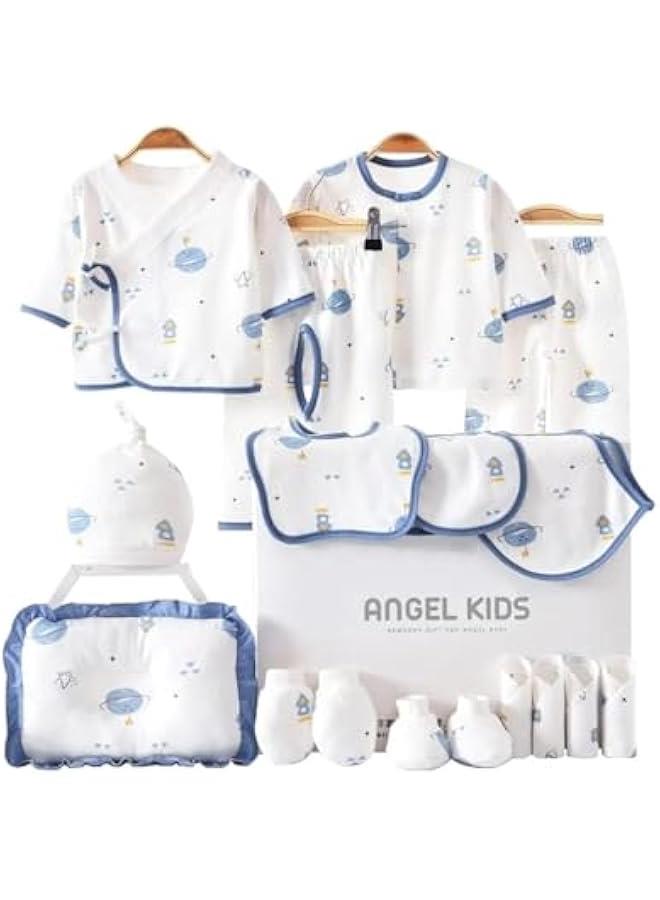 Newborn Baby Gift Set,18pcs Gift Set for 0-15 Months.Clothes Set Gift for Newborn,Bithday. (66#)