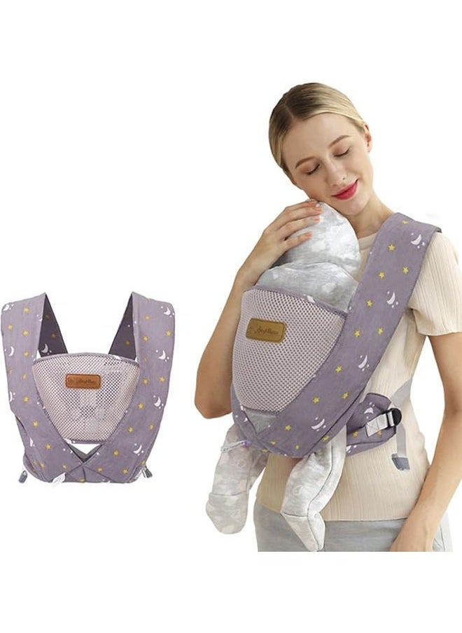 Ergonomic Adjustable Infant Front And Back Carrier For Newborn Baby, 3 Months To 3 Years Old, 0 - 15 Kg, Grey