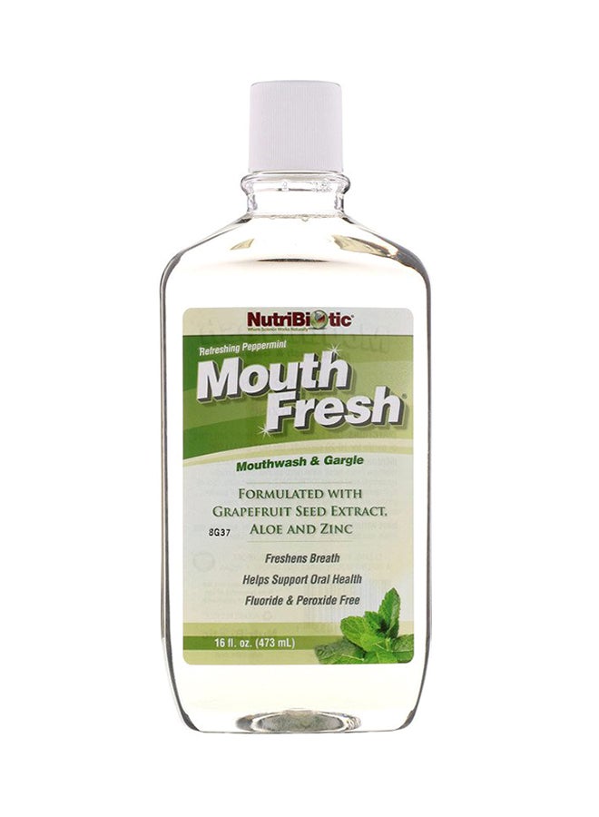 Mouth Fresh Natural Mouthwash And Gargle Clear