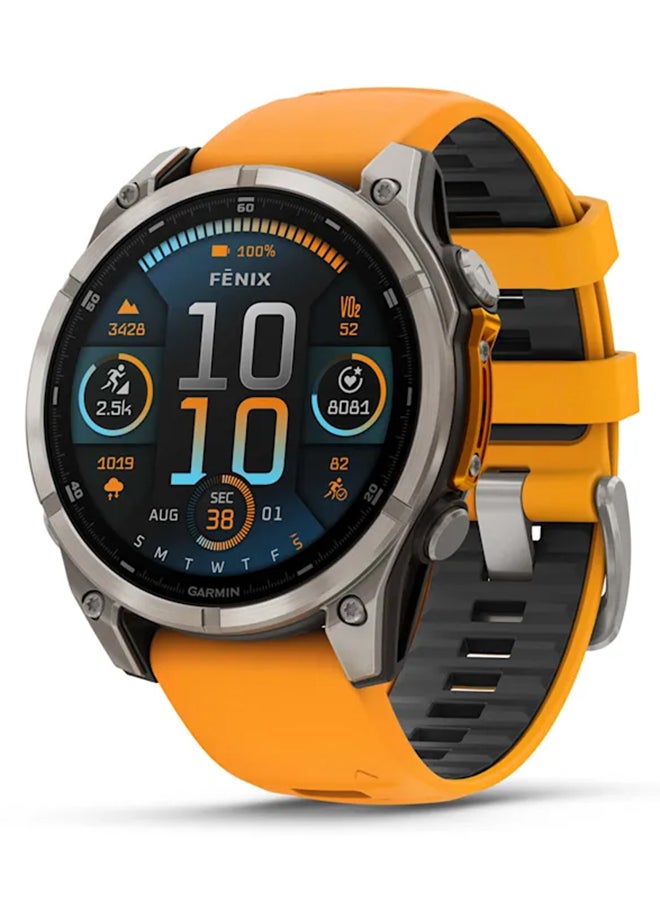 Fenix 8 - 47MM - Up To 16 Days Battery Life - 1.4