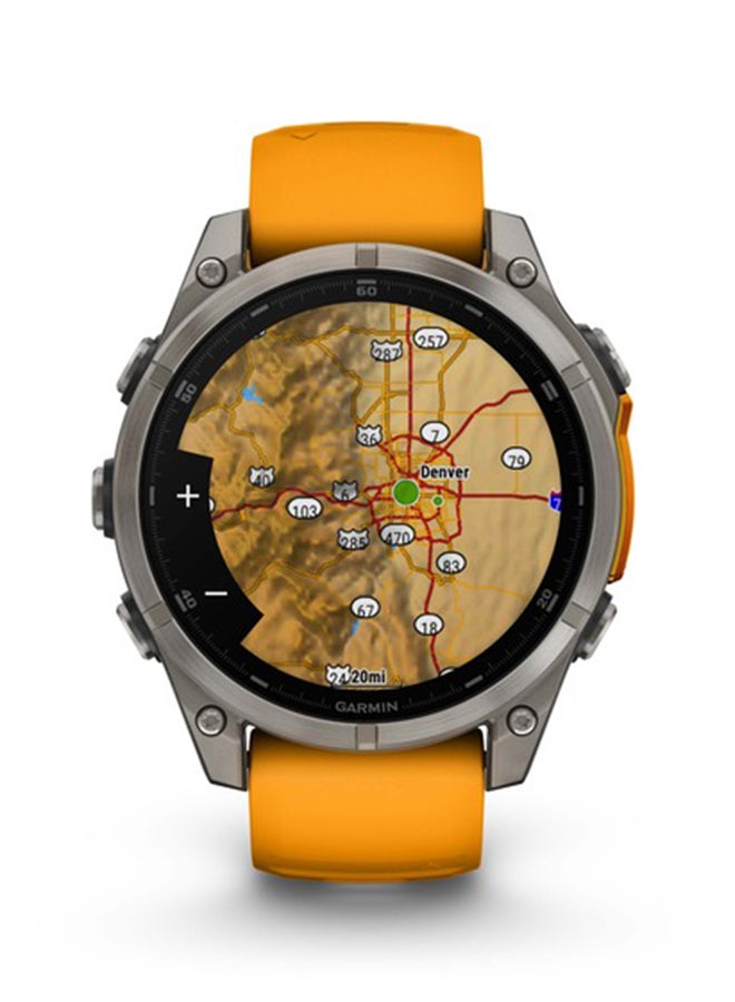 Fenix 8 - 47MM - Up To 16 Days Battery Life - 1.4