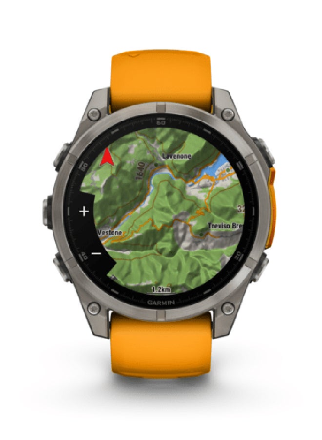 Fenix 8 - 47MM - Up To 16 Days Battery Life - 1.4