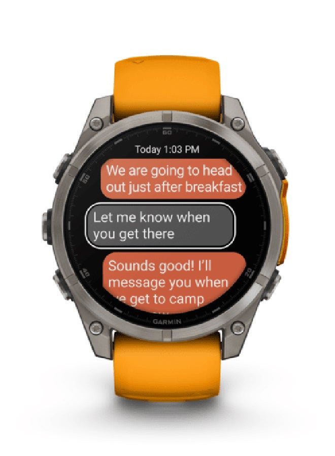 Fenix 8 - 47MM - Up To 16 Days Battery Life - 1.4