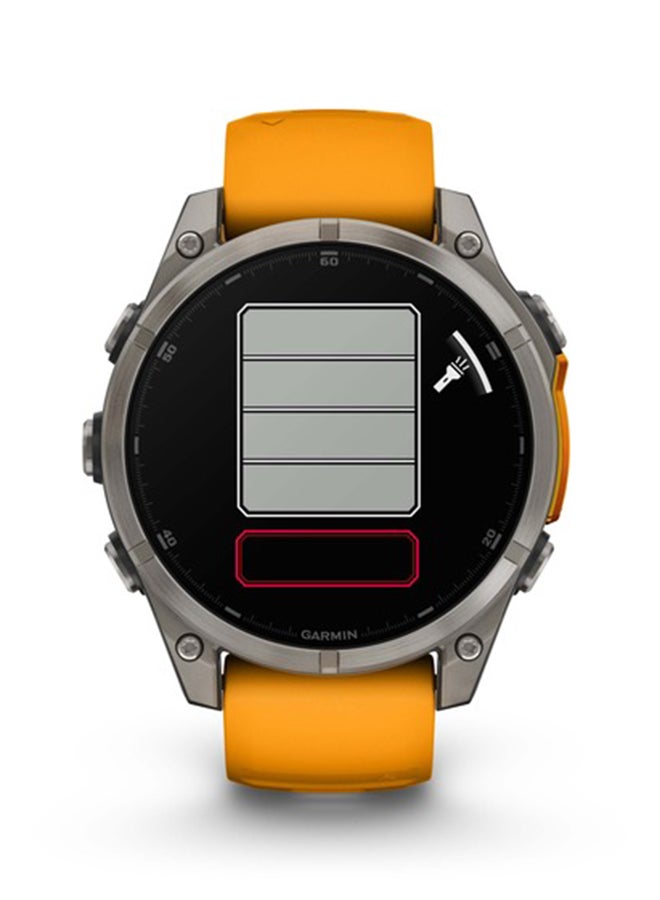 Fenix 8 - 47MM - Up To 16 Days Battery Life - 1.4