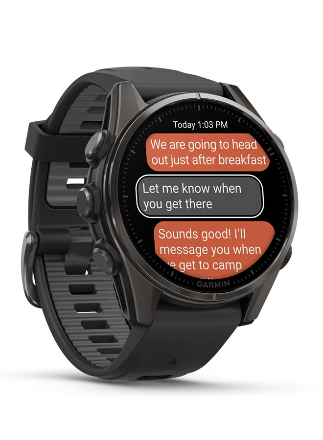 Fenix 8 - 43MM - Up To 29 Days Battery Life - 1.3