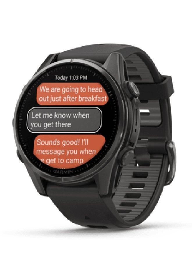 Fenix 8 - 43MM - Up To 29 Days Battery Life - 1.3