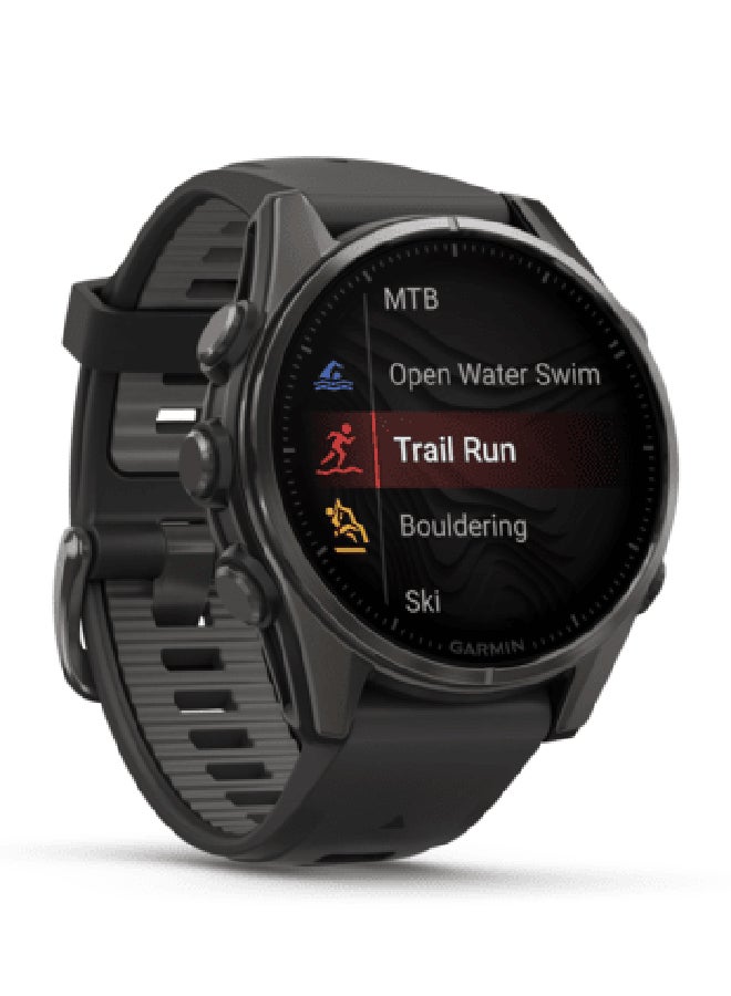 Fenix 8 - 43MM - Up To 29 Days Battery Life - 1.3