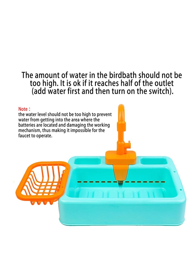 Bird Bathtub Parrot Shower Box Bathing Tub Container Cage Accessory for Small Medium Parakeet Cleaning Supplies
