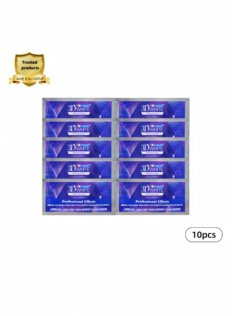 10-Piece 3D Teeth Whitening Kit - Professional Effects