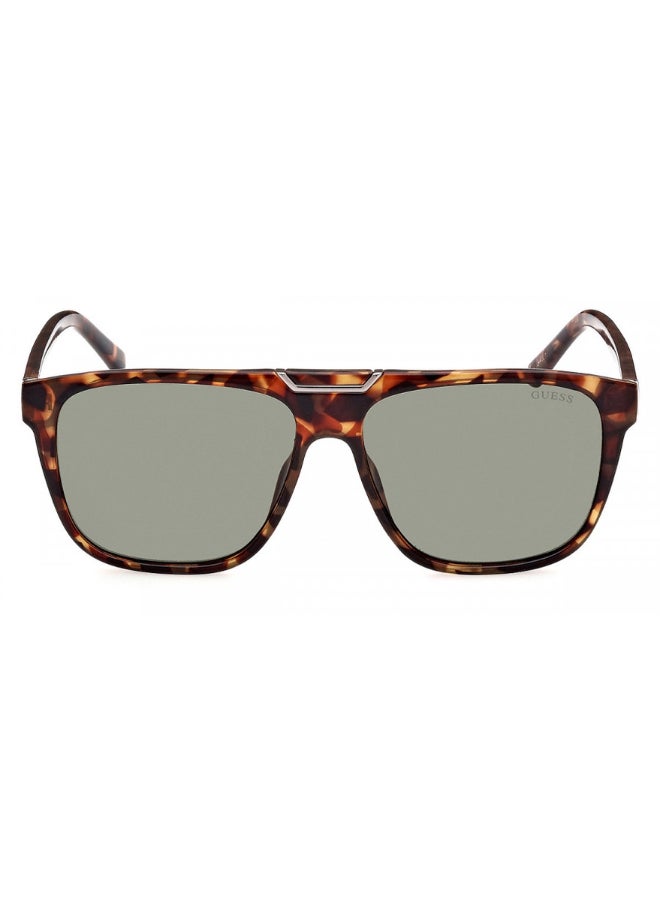 Unisex Square Sunglasses - GU00056 -  Lens Size: 58 mm