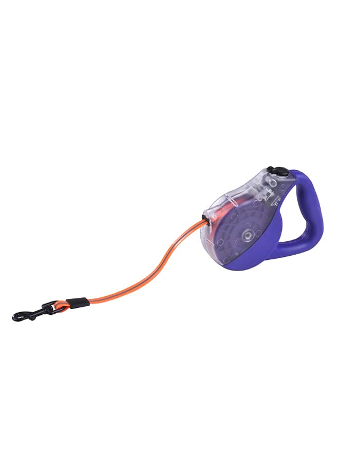 Reflective Dog Leash Lead Rope Purple