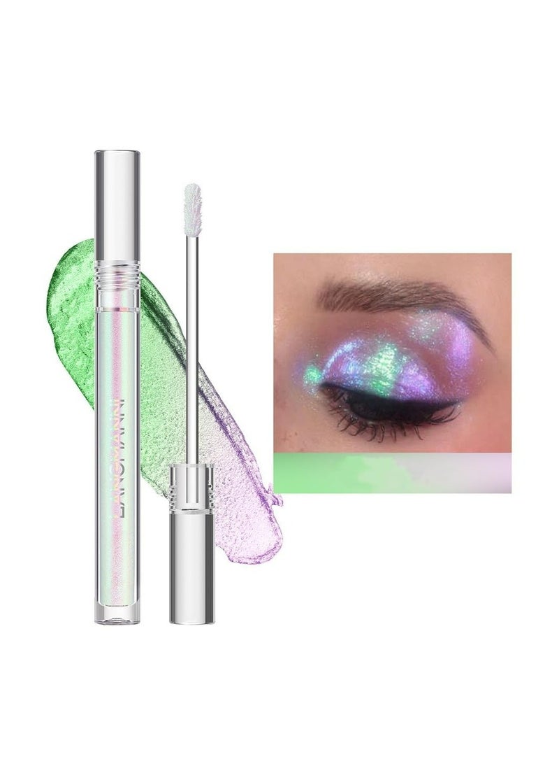Langmanni Chameleon Liquid Eyeshadow: 6 Shades of Diamond Sparkle in a Single Tube!(L2201-002)