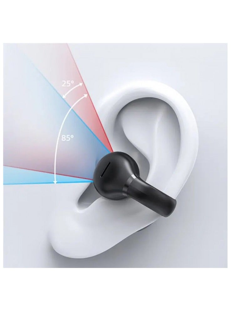 Yesido YSP14 Air Conduction Bluetooth Ear Clip Earphone Wireless HiFi Stereo Music Calling Headset - Black