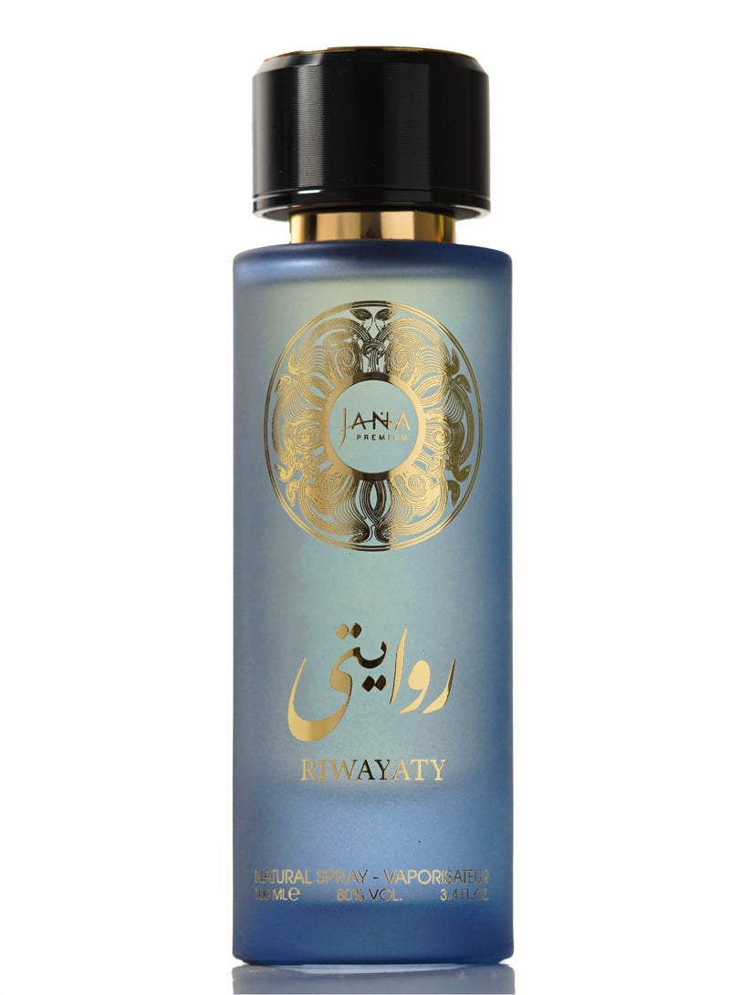 Riwayaty eau de parfum for man & women-100ml- by jana beauty